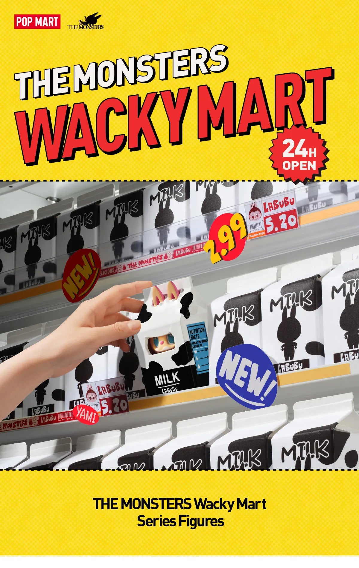 NEW WACKY POPMART LABUBY SERIES