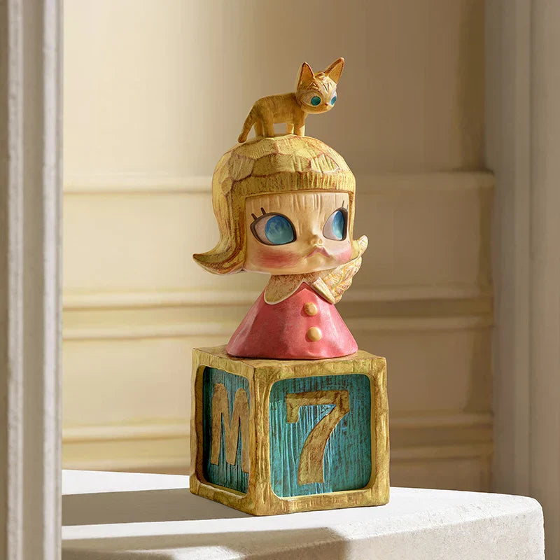 POP MART MOLLY Anniversary Statues Classical Retro